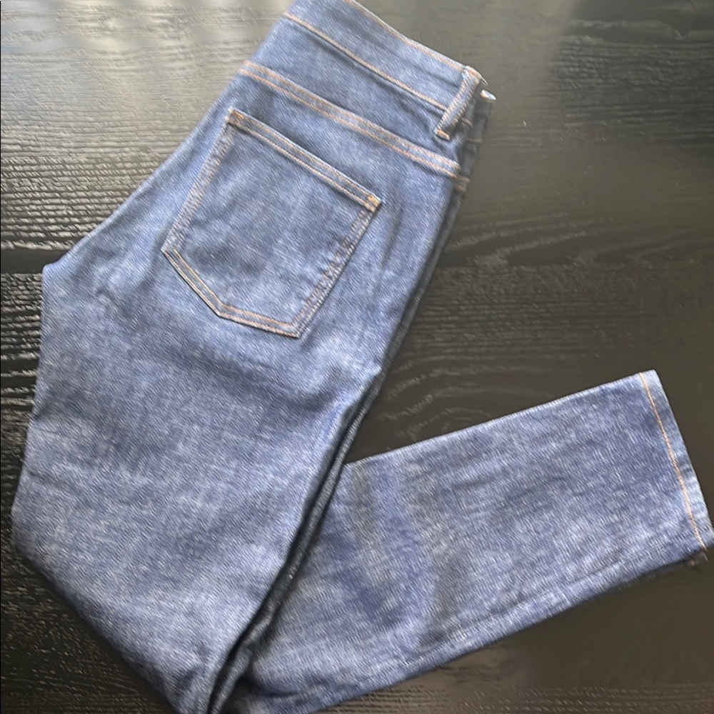 COS High Rise Skinny Fit Cropped Leg Jeans, size 26